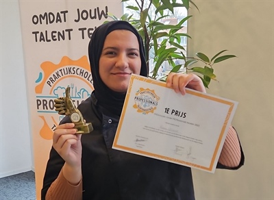 Reem is beste horecastudent van Noordoost Nederland en is door naar de landelijk finale!